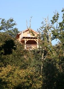 La cabane dans la canopee en Bretagne