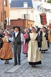 Célèbre fête de l'andouille à Guémené-Sur-Scorff 